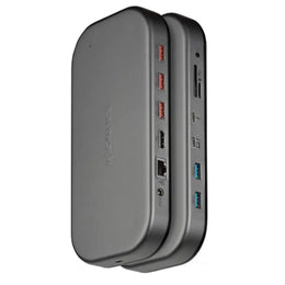 Cadyce CA-T3HDD Thunderbolt™ 3 HDMI Docking Station with 8K Display 100W PD Charging USB 3.1 Gen2 & Gigabit Ethernet-tpstech.in