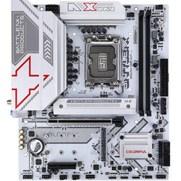 Colorful BATTLE‑AX B860M‑GHA WIFI V20 WiFi 6 B860 LGA 1851 DDR5 mATX Motherboard-tpstech.in