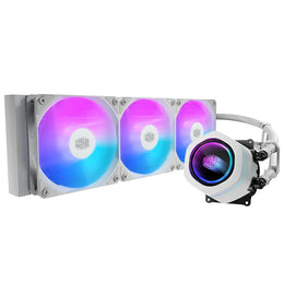 Cooler Master MasterLiquid Core NEX 360 ARGB Liquid CPU Cooler - White-tpstech.in