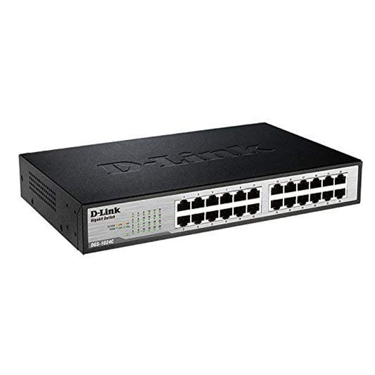 D-Link DGS-1024C 24-Port Gigabit Ethernet Unmanaged Network Hub