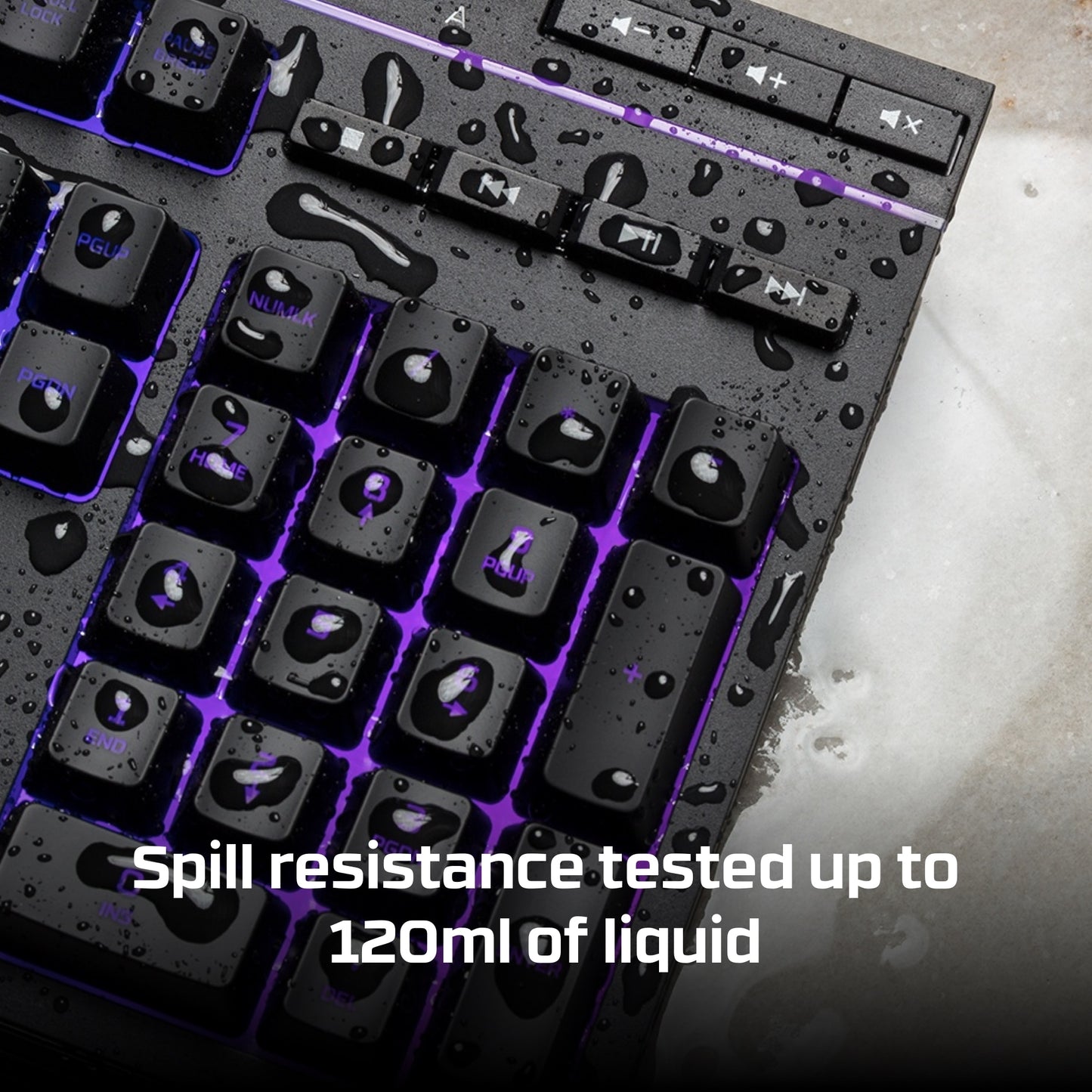 HyperX Alloy Core RGB Gaming Keyboard with Membrane switches