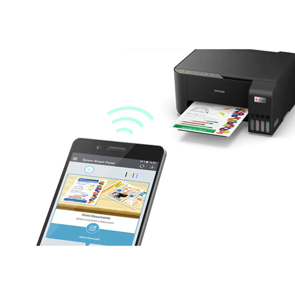 Epson EcoTank L3250 A4 Wireless All-in-One (Print,Copy,Scan) Ink Tank Printer-tpstech.in