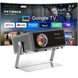 Egate Zen 12X Full HD 1080p Projector with Google TV 1200 ISO Lumens-tpstech.in