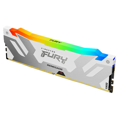 Kingston Fury Renegade RGB XMP 64GB (32GBx2) DDR5 6000MHz Desktop RAM (White)