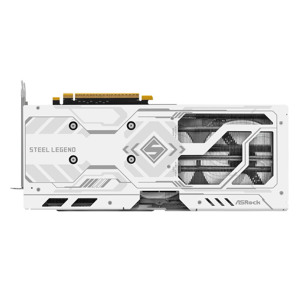 ASRock Intel Arc B580 Steel Legend 12GB OC GDDR6 192-Bit Graphics Card