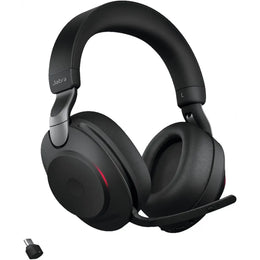 Jabra Evolve2 85 UC Stereo Wireless Headset with ANC USBāC0 37H Battery Life - Black-tpstech.in