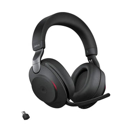 Jabra Evolve2 85 Wireless OverāEar Headset with Active Noise Cancellation USBāC Adapter-tpstech.in