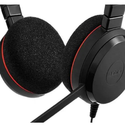 Jabra Evolve 20 MS USB-A+USB-C Professional Wired Stereo Headset with Ultimate Noise Cancellation Mic - Black