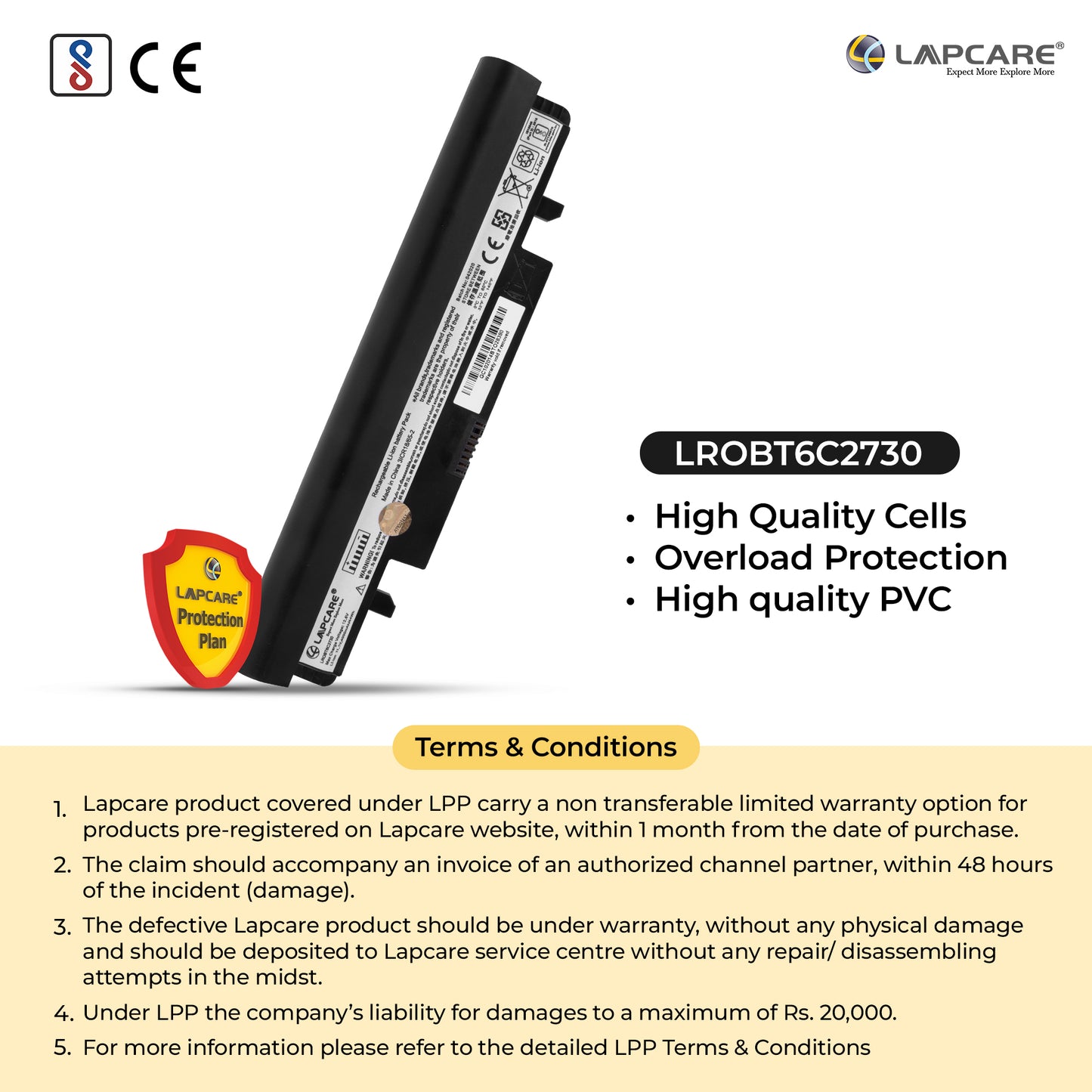 Samsung R470, R580, R428, R430 Compatible Laptop Battery 4000mAh 11.1V 6-Cell