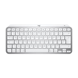 Logitech MX Keys Mini for Mac Minimalist Wireless Illuminated Keyboard - Pale Gray
