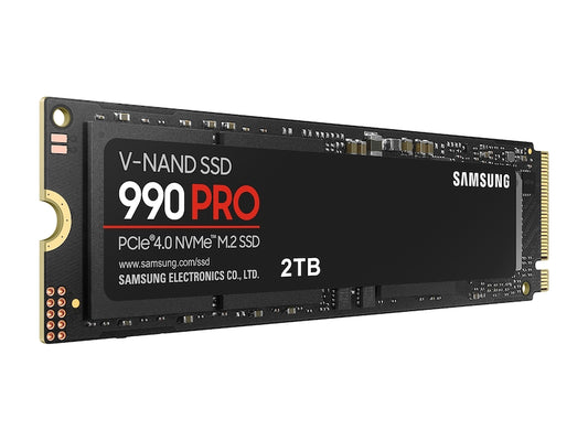 Samsung 990 PRO 2TB M.2 NVMe PCIe 4.0 V-NAND Internal Gaming SSD