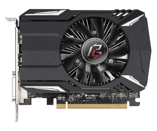 ASRock AMD Phantom Gaming Radeon RX550 4G OC GDDR5 128-Bit Graphics Card