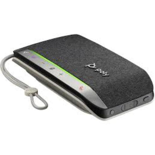 Poly Sync 20M Microsoft Teams Certified USB-C & Bluetooth Wireless Speakerphone - Silver-tpstech.in