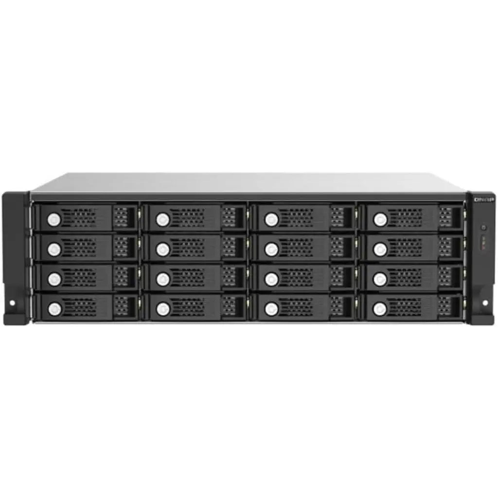 QNAP TL-R1620Sep-RP 3U 16‑Bay SAS 12Gbps JBOD Expansion Enclosure with Multipath Routing & DataBolt Technology-tpstech.in