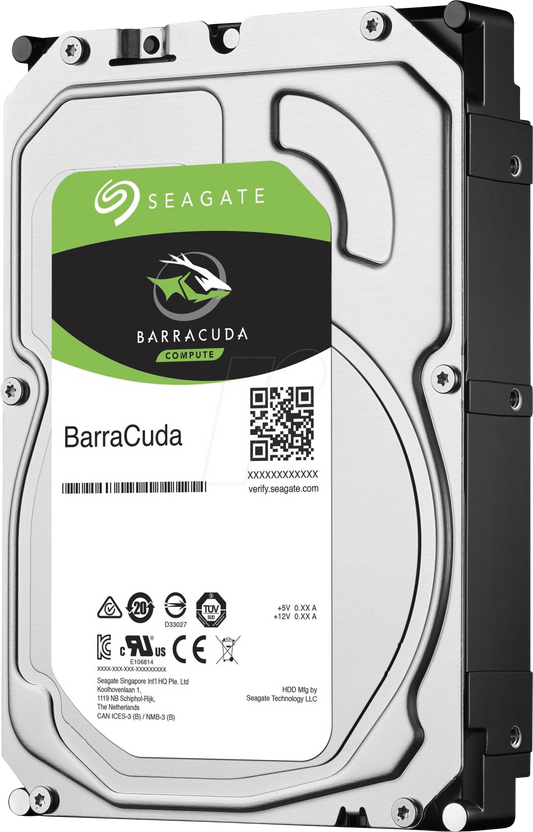 Seagate BarraCuda 1TB SATA 7200RPM Internal Hard Disk Drive