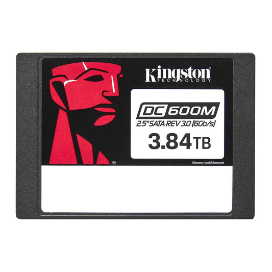 Kingston DC600M Series 3.84TB SSD 2.5” SATA Enterprise Server NAS Solid State Drive