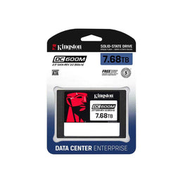 Kingston DC600M Series 7.68TB SSD 2.5” SATA Enterprise Server NAS Solid State Drive
