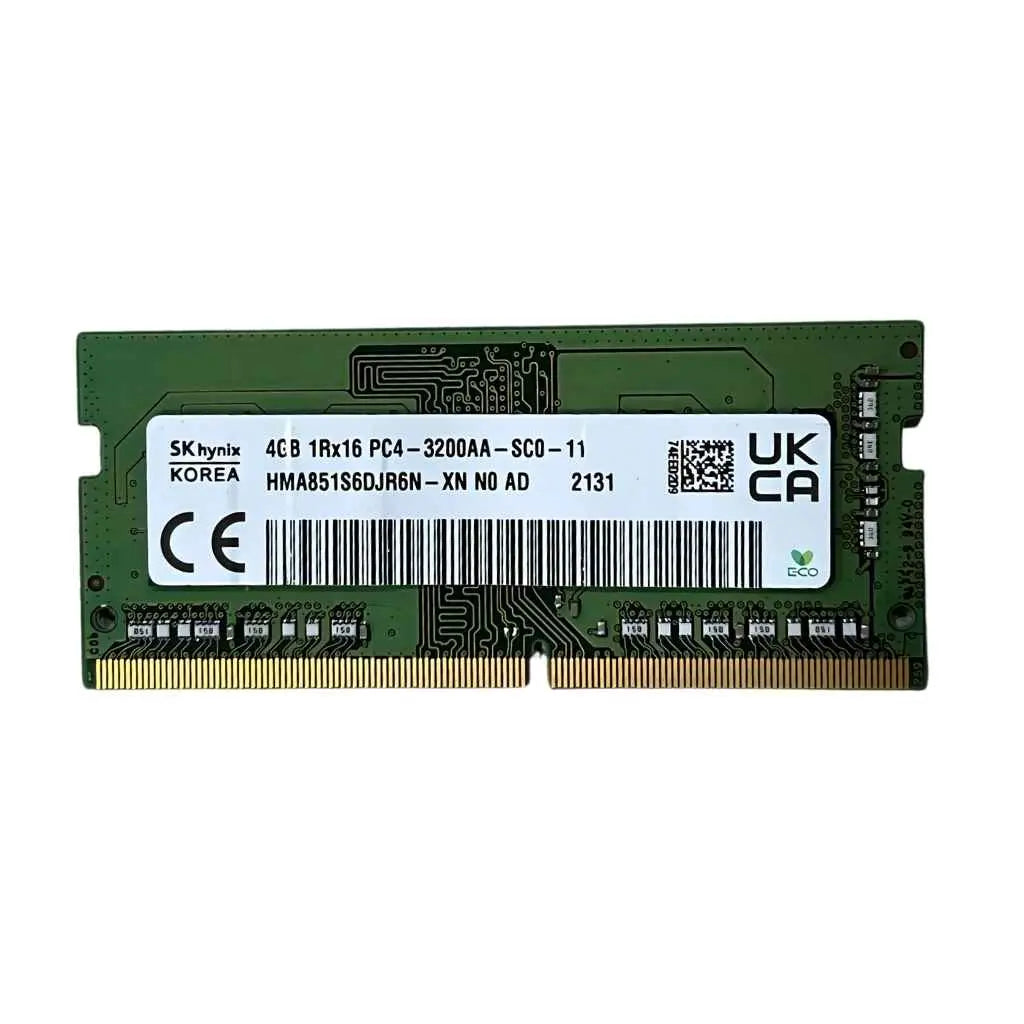 SK Hynix 4GB DDR4 RAM 3200MHz CL22 1Rx16 260-Pin SODIMM Laptop