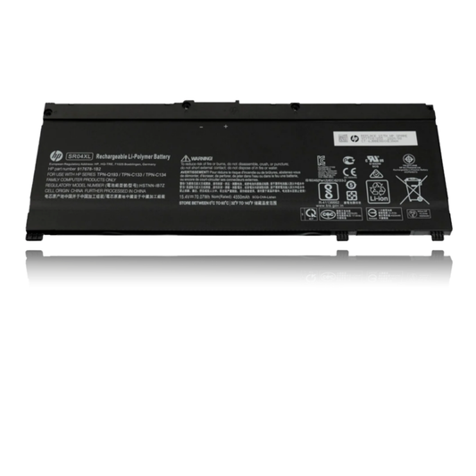 HP SR03XL Original OEM 52.5Whr 4550mAh 11.55V Laptop Battery for Select HP Laptops