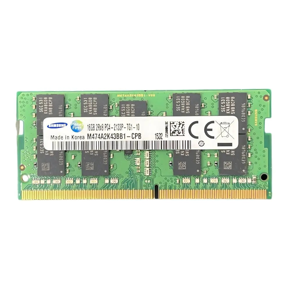 Samsung 16GB DDR4 RAM 2133MHz CL15 260-Pin ECC SODIMM Server Workstation Memory -tpstech.in