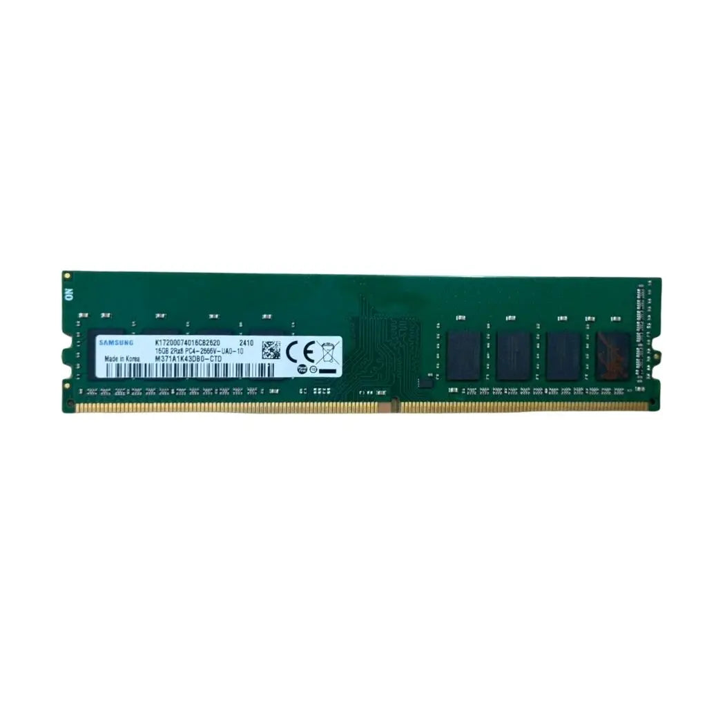 Samsung 8GB DDR4 RAM 2666MHz CL19 288 Pin Desktop Memory - tpstech.in