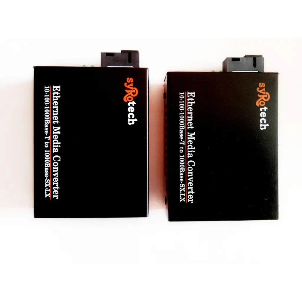 Syrotech GOMC-BI3512-20 & GOMC-BI5312-20 Gigabit S/F 10/100/1000Mbps Media Converter 20Km-tpstech.in