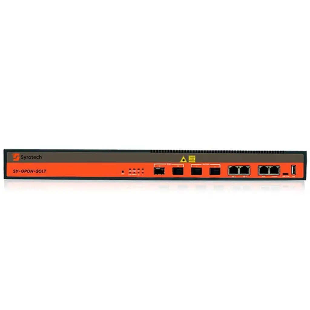 Syrotech SY-GPON-2OLT GPON OLT 2 Port Compact Rackmount-tpstech.in