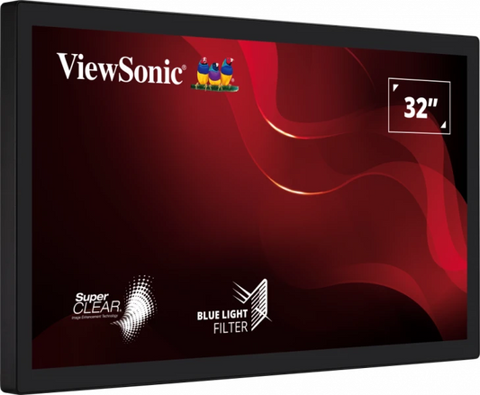 ViewSonic TD3207 32" 60Hz 1080p FHD Touch Screen Monitor with Built In Dual Speakers