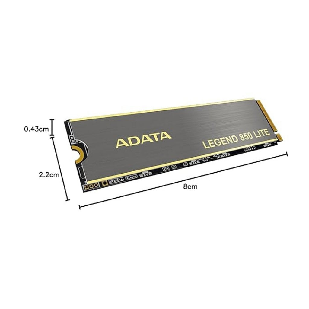 ADATA LEGEND 850 LITE 2TB PCIe Gen4 NVMe M.2 Internal Solid State Drive