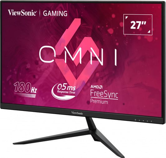 ViewSonic VX2728J Omni 27” 180Hz HDR10 1080p FHD IPS Panel Gaming Monitor with Speakers