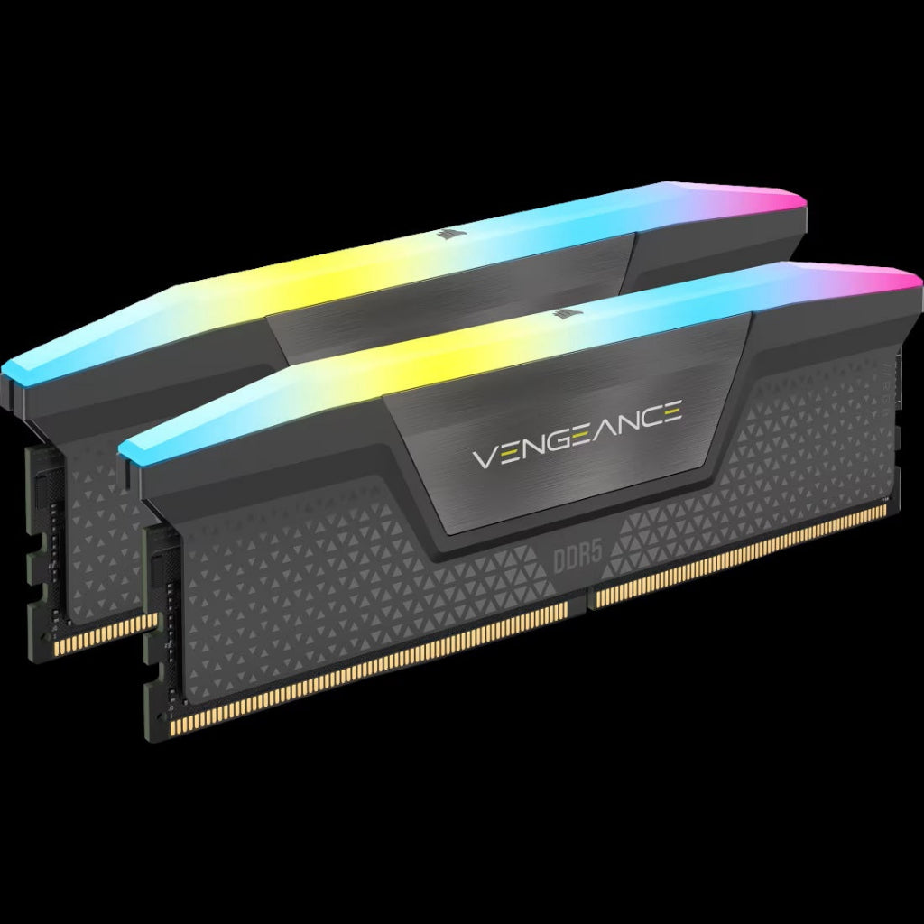 Corsair Vengeance RGB 32GB (16GB x 2) DDR5 RAM 6000MHz CL36 Desktop Memory