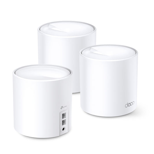 TP-Link AX5400 DECO X60 Dual-Band Whole Home Mesh WiFi 6 System - 3 Pack