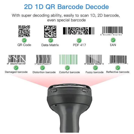 Zebra DS2278 Wireless Bluetooth 1D 2D Handheld Barcode Scanner
