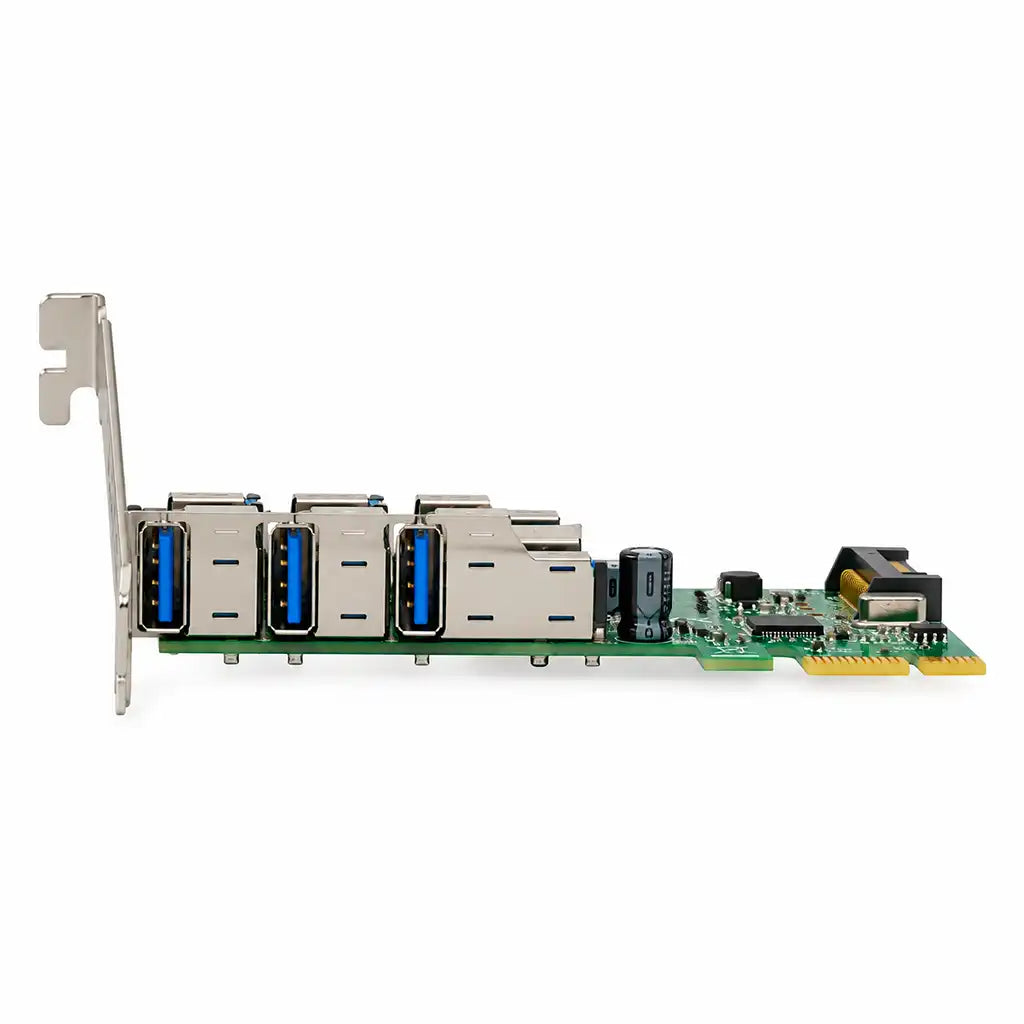 Aditron AI-U402 4P PCIe USB 3.0 Expansion Card Side Profile View -tpstech.in