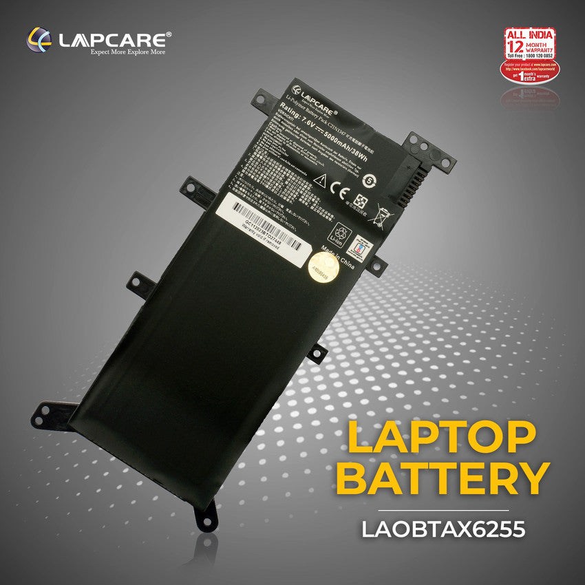 Asus C21N1347 Compatible Laptop Battery 38Whr 4100mAh 7.6V 2 Cell