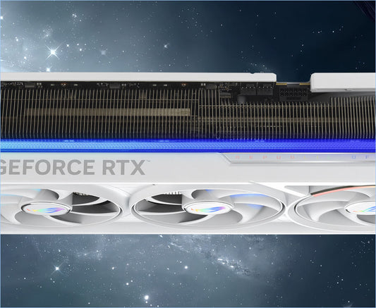 ASUS ROG Astral GeForce RTX 5080 16GB GDDR7 White OC Edition Triple Fan Graphics Card
