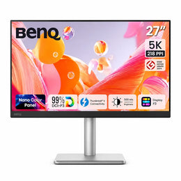 Front view of BenQ MA270S 27-inch 5K Nano Gloss monitor with Display P3 color and Thunderbolt 4 -tpstech.in
