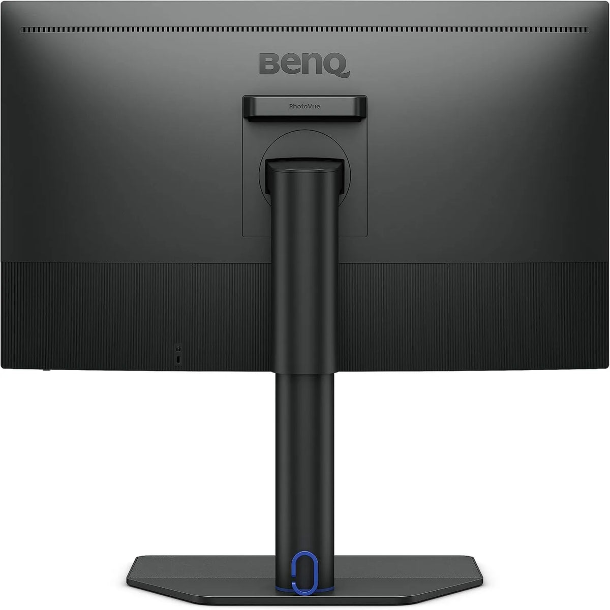 BenQ SW272Q 27 Inch 2K AdobeRGB 90W USB-C Pro Photographer and Videographer Monitor Rear Back View with Cable Management -tpstech.in