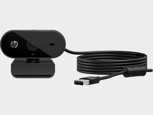 HP 325 1080p Full HD USB Computer Webcam with Mic & Privacy Cover