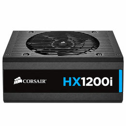 Corsair HX Series HX1200i 3.0 SMPS 1200W Fully Modular Power Supply straight side profile highlighting HX1200i branding label tpstech.in