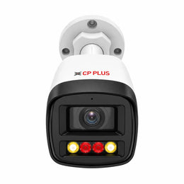 CP PLUS CP-UNC-TA41L3B-D-LQ 4MP Dual Light Bullet IP Camera straight front view -tpstech.in