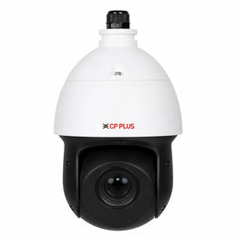 CP PLUS CP-UNP-D2521L10-DAQ 2MP 25X Network PTZ Camera front view with Full HD surveillance -tpstech.in