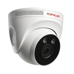 Front view of CP PLUS EZ-M32T 3MP 4G outdoor security camera with fixed lens and IR night vision -tpstech.in