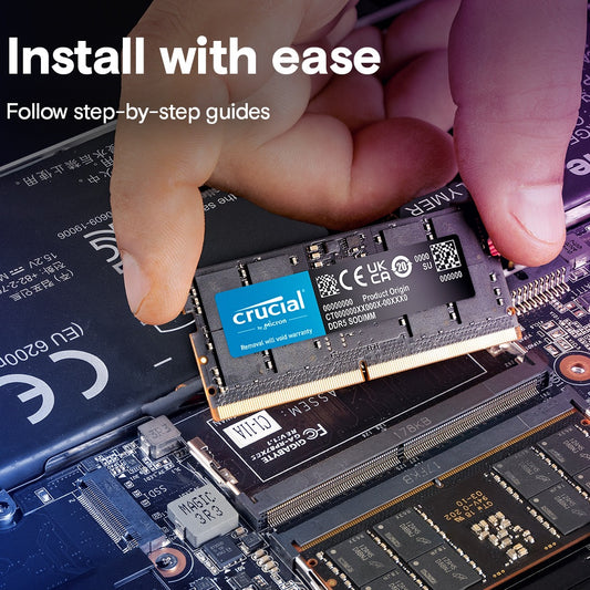 Crucial RAM 96GB Kit 2x48GB DDR5 5600 MHz SODIMM CL46 Laptop Memory