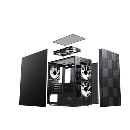 Ant Esports Elite 1000 PS M-ATX Mini Tower Case