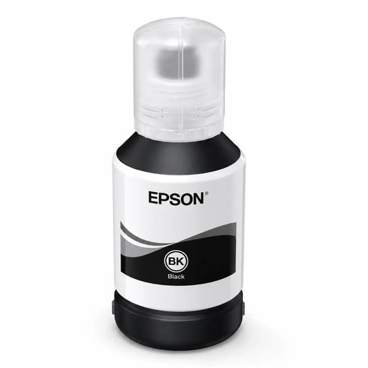 Epson 001 T03Y1 C13T03Y198 Genuine Black Ink Bottle 127ml for EcoTank L4150, L4160, L6160, L6170 and L6190 printers.