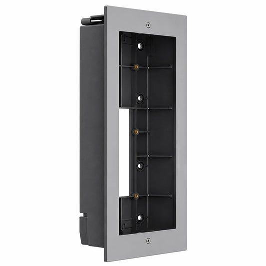 Grandstream GDS372X in-wall flush mounting box front right view compatible with GDS3725 and GDS3726 door stations.