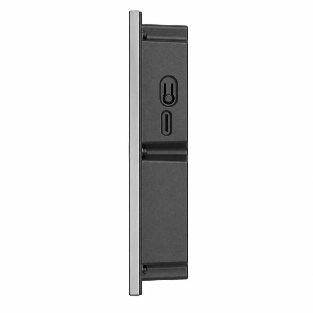 Grandstream GSC3565 SIP video intercom side right profile view showing slim wall-mount design