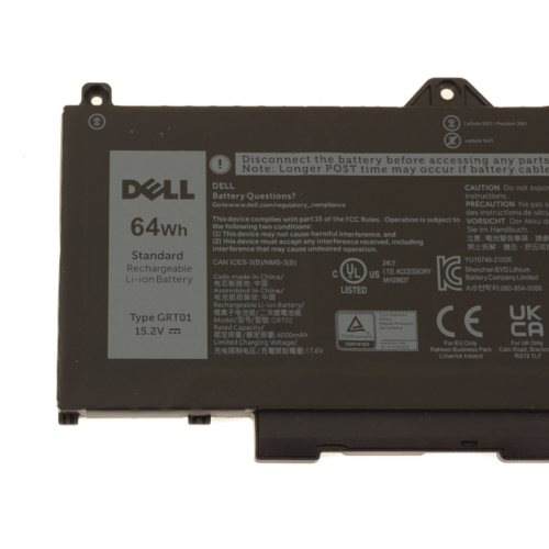 Dell Original 4210mAh 15.2V 64WHr 4-Cell Replacement Laptop Battery for Latitude 5421 5431 5521 5531