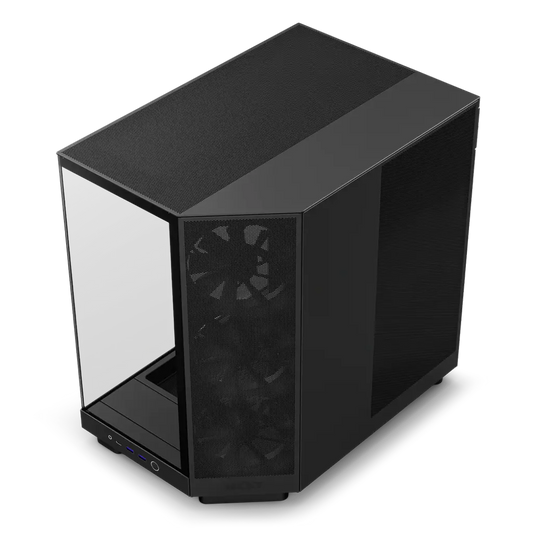 NZXT H6 Flow Tempered Glass Compact Dual-Chamber Mid-Tower Airflow Case